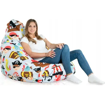 Sedací pytel Sedací vak SAKO DROP XXL křeslo PIRÁTI