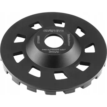 Brusný kotouč GRAPHITE Diamantový kotouč z betonu 125 mm hrncový