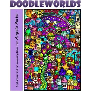 Cizojazyčná kniha Angela Porter's DoodleWorlds (Angela Porter)(Brožovaná)