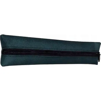 Penál Potřeby do ŠKOLY Dětské PENÁLY Pouzdro Školní penál tmavě zelený