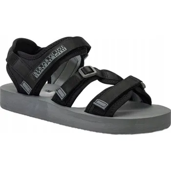 Pánské sandále Pánské sandály Napapijri NP0A4I8H černo-šedé, velikost 46 EU