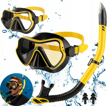 Potápěčská maska Sada na potápění Potápěčské Brýle s Šnorchl Šnorchlovací šnorchlovací brýle
