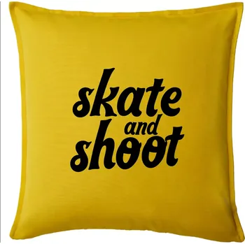 Polštář Biatlon skate and shoot - Polštář 50x50 - 50x50 - Pouze potah ( Žlutá )