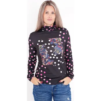 Dámský rolák KIXMI TINA ČERNÁ S