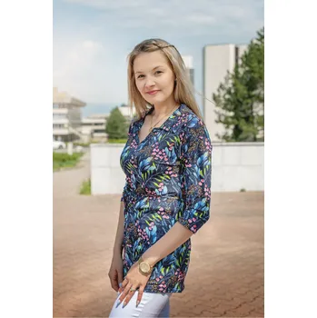 Dámské tričko Dámské triko KIXMI NESA TMAVĚ MODRÁ S