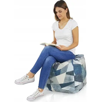 Taburet Taburet Italpouf vícebarevný