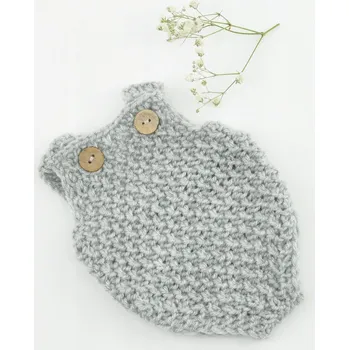 Doplněk pro panenku Kombinéza z vlny Miniland 38 cm růžová