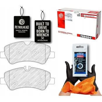 Brzdová destička BRZDOVÉ DESTIČKY ZADNÍ FORD TOURNEO CUSTOM V362 TRANSIT #Petrolhead Pro+ Kit3