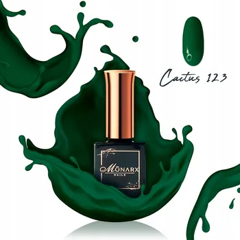 Lak na nehty HYBRIDNÍ LAK NA NEHTY MONARX 8 ML CACTUS 123