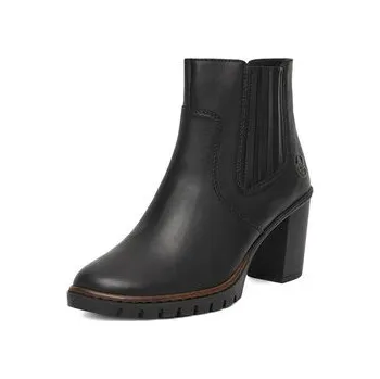 Dámská móda Polokozačky Rieker CEO-Y2577-00 Černá 38