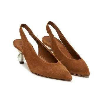 Dámské lodičky Sandály Weekend Max Mara Orma 2525526094600 Hnědá 38