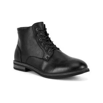 Pracovní obuv Kotníková obuv Lanetti MYL8518-1 Černá 43