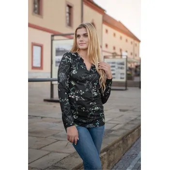 Dámské tričko Dámské triko KIXMI ONDREA ČERNÁ S