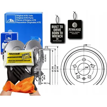 Brzdový buben Brzdový buben ATE 24.0220-0037.1