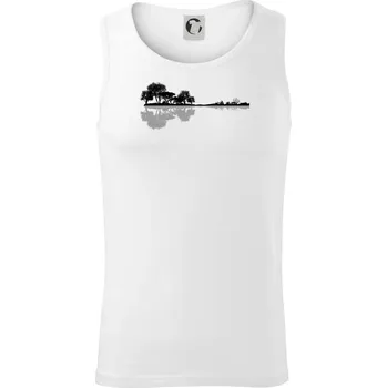 Kytara příroda - Tílko pánské Core - L ( Bílá )