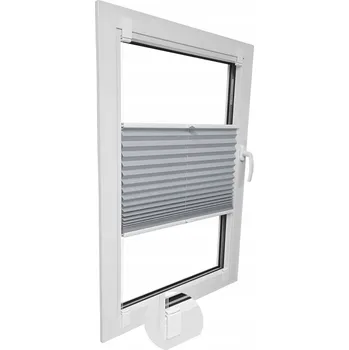 Prostěradlo BEZINVAZIVNÍ DRŽÁK PRO PLISY MONTÁŽ DO SVĚTLA OKNA BEZ VRTÁNÍ TESA