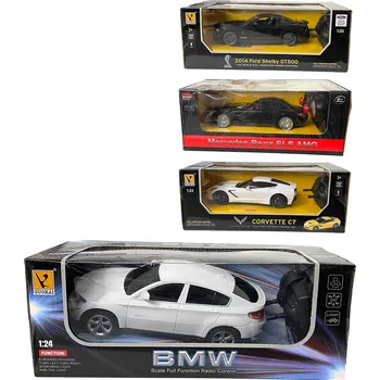 RC model auta RC Auto BMW X6 na vysílačku 2,4GHz 1:24 na baterie Světlo 2 barvy