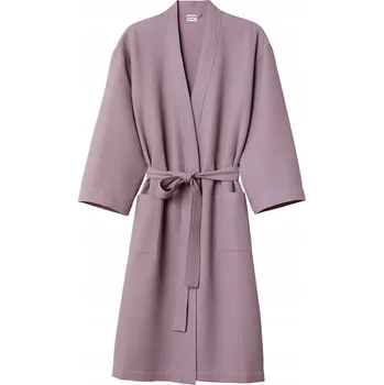 Dámský župan Łóżkoholicy dámský župan ke kolenům bez kapuce vřesový, velikost S