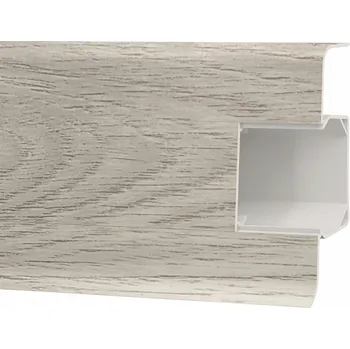 soklová lišta Podlahová lišta z PVC Smrk Norský 681 Esquero 66 mm VOX