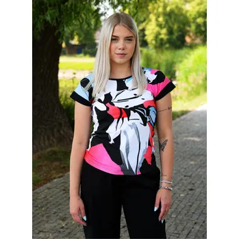 Dámské tričko Dámské triko KIXMI UBERTA ČERNÁ XS