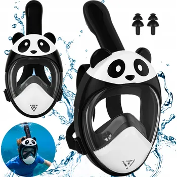 Potápěčská maska Potápěčské Brýle na potápění, celoobličejová, profesionální, na šnorchlování Panda XS
