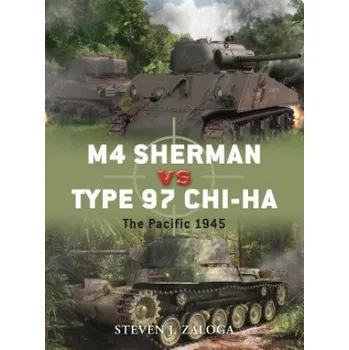 Cizojazyčná kniha M4 Sherman vs Type 97 Chi-Ha (Steven J. Zaloga)(Brožovaná)