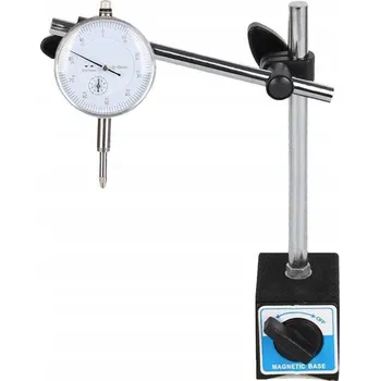 Úchylkoměr Silver 0-10 mm, rozlišení 0,01 mm s magnetickým stojanem