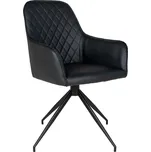 Nordic Experience Otočná jídelní židle Harko černá