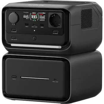 Nabíjecí stanice EcoFlow River 3 Max Plus 1ECOR643PLUS 858 Wh černá