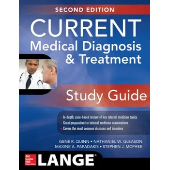 Kniha CURRENT Medical Diagnosis and Treatment Study Guide, 2E (Gene Quinn)(Brožovaná)