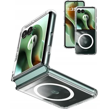 Pouzdro na mobilní telefon Zadní Kryt SUPERO pro Motorola Razr 60 Ultra bezbarvý