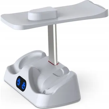 Příslušenství pro VR Stojan, nabíjecí stanice pro brýle a ovladače PSVR2