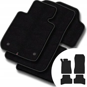 autokoberec Velurové autokoberce Motos 4 ks