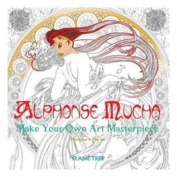 Cizojazyčná kniha Alphonse Mucha (Art Colouring Book) (Daisy Seal)(Brožovaná)
