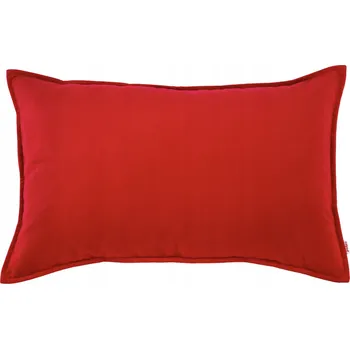 Polštář Polštář Dekorační Plyšový Červený 45x140