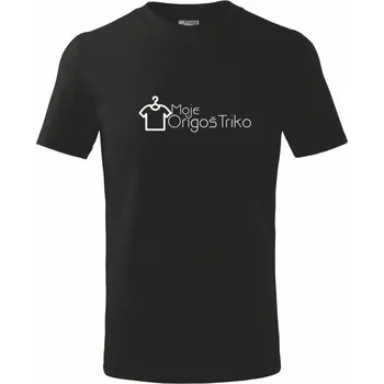Moje origoš triko - Tričko dětské bavlněné - 98 cm / 2 roky ( Černá )