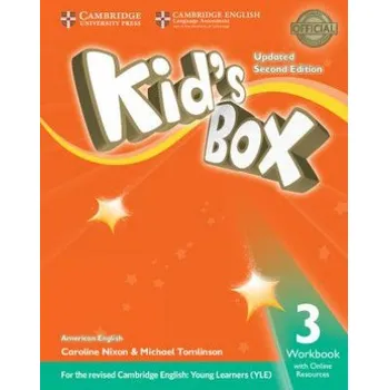 Kniha Kid's Box Level 3 Workbook with Online Resources American English (Caroline Nixon,Michael Tomlinson)(Brožovaná)