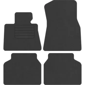 autokoberec Kobercové rohože Edecor velurové 4 ks