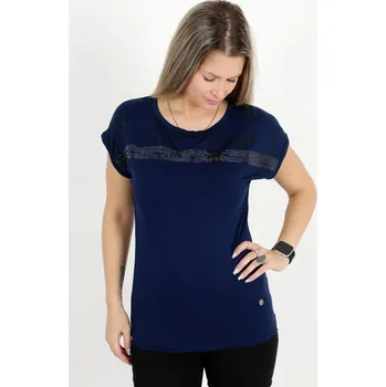 Dámské tričko Dámské triko KIXMI ROSELLA TMAVĚ MODRÁ S