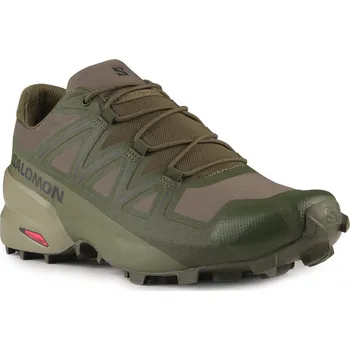 Pánská běžecká obuv Salomon Cross Evr M L47717200 - olive night/aloe/asphalt 44