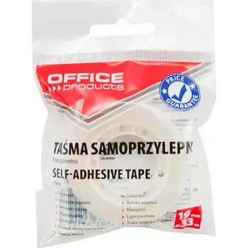 Lepicí páska Kancelářská lepicí páska Office Products 19 mm x 33 m