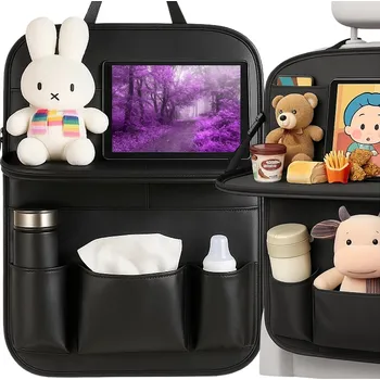 Organizér do auta ORGANIZÉR DO AUTA NA SEDADLO ZADNÍ SEDAČKY OCHRANA S ODKLÁDACÍM STOLKEM