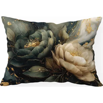 Povlečení POVLEČENÍ NA DEKORAČNÍ POLŠTÁŘ 40x60 CM - JASNĚ ZELENÁ 437