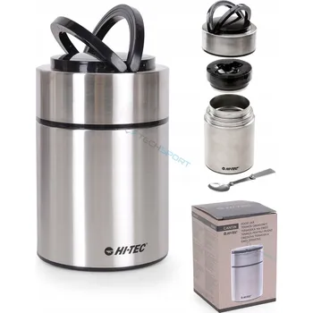 Termoska HI-TEC OCELOVÁ TURISTICKÁ TERMOSKA NA JÍDLO 0,5L