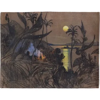 prostírání Prostírání na stůl Australská krajina Witkacy