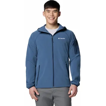 Pánská softshellová bunda Columbia Tall Heights™ II Hooded Softshell M 2117211478 - dark mountain XXL