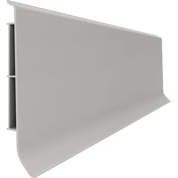 Podlahová lišta Lišta Vox PVC 16 x 80, délka 200 cm, šedá
