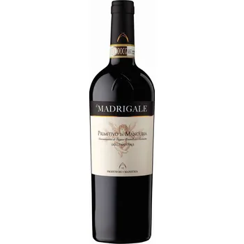 Víno Produttori di Manduria MADRIGALE - Primitivo di Manduria DOCG - Dolce Naturale 0.75 l