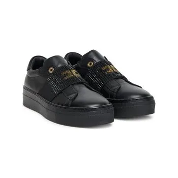 Dámské tenisky Sneakersy Elisabetta Franchi Low Cut Velcro F4A9-E0355-1251 D Černá 36