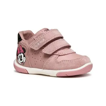 Dámské tenisky Sneakersy Geox B Zapito B566DB 05422 C8A9B Růžová 24